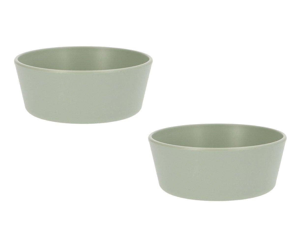 2 skålar - ljusgrön