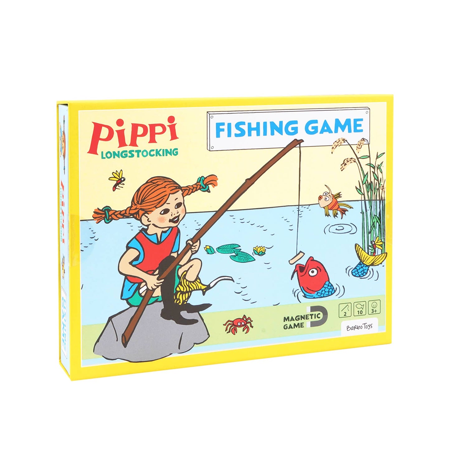 Magnetiskt Fiskespel för Barn – Pippi Långstrump
