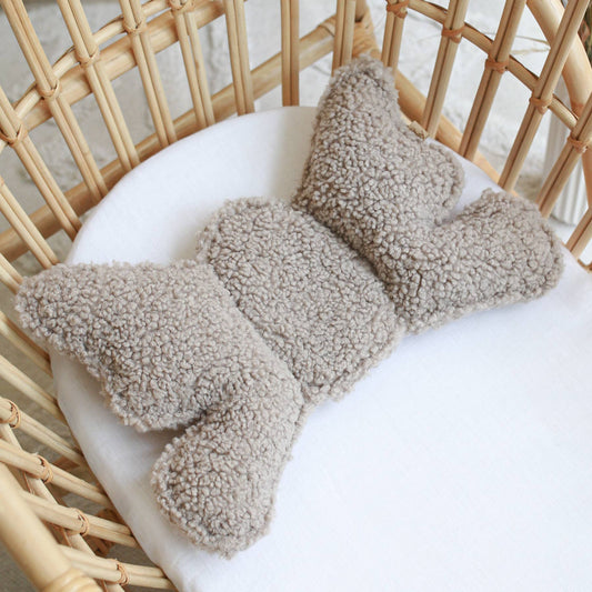 Babyly huvudstöds-kudde för baby – Taupe