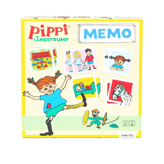 Memoryspel med Pippi Långstrump