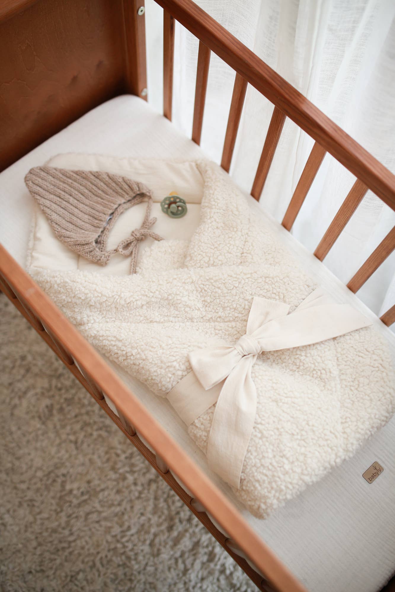 Babyly babywrap - Teddy Cream