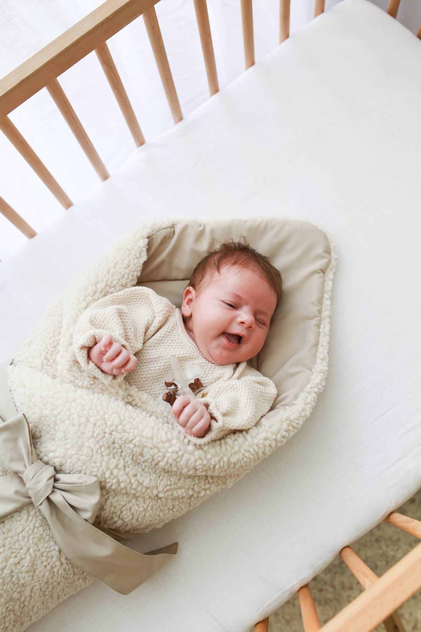 Babyly babywrap - Teddy Cream