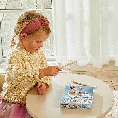 Magnetiskt Fiskespel för Barn – Pippi Långstrump