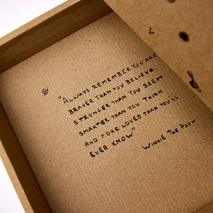 Babygåva box - ekologisk bomull