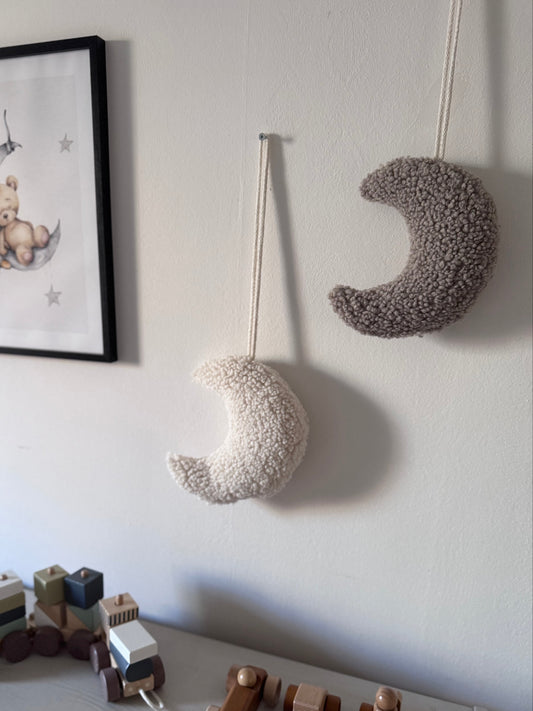 Väggdekoration – Teddy Moon – Taupe