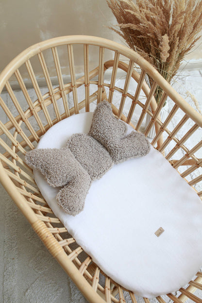 Babyly huvudstöds-kudde för baby – Taupe