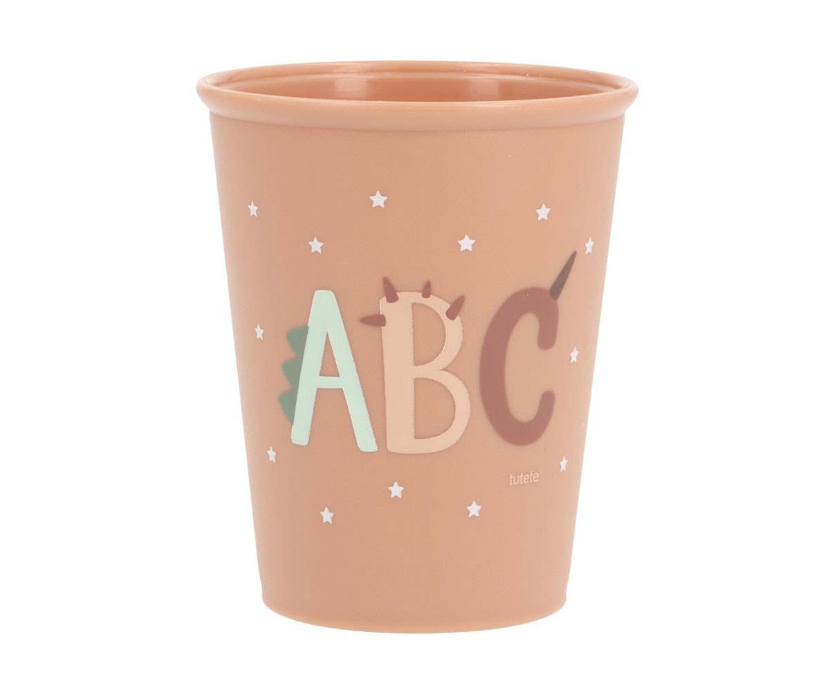 Barnmugg bokstäver