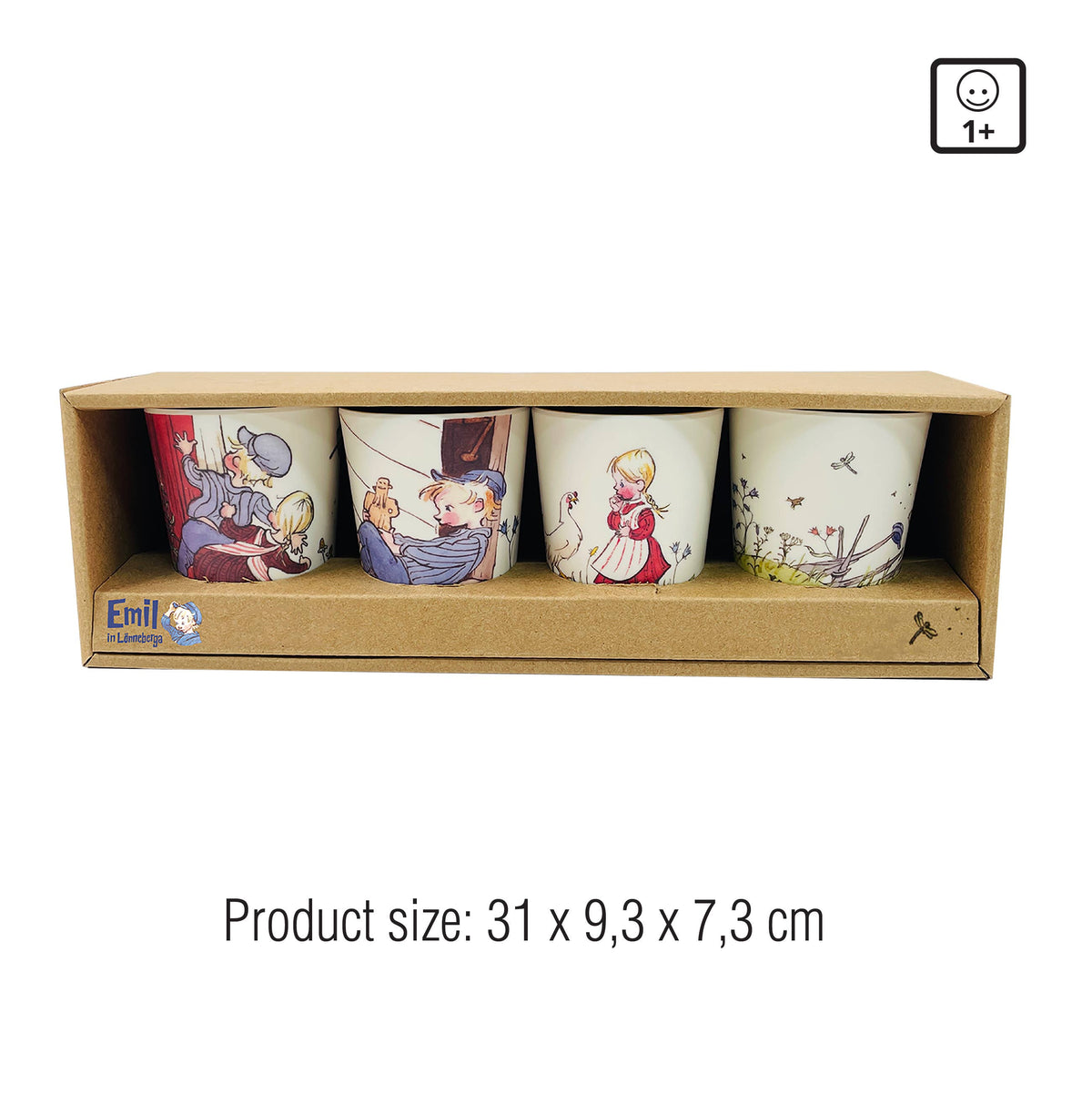 Emil - Tumblerset - 4 st