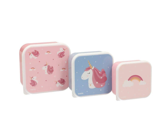 Matlådor 3-pack Enhörning