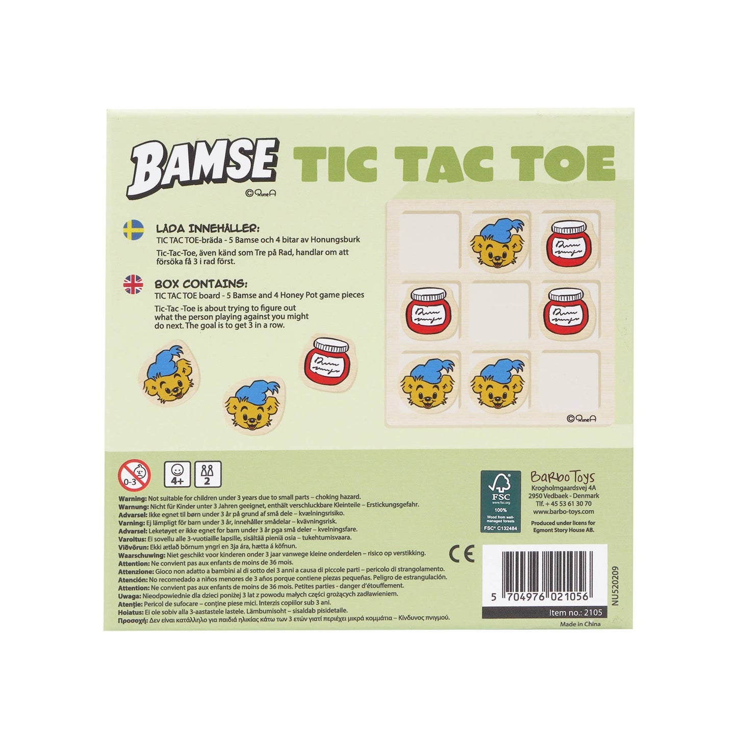 Bamse - Tre i rad