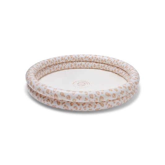Barnpool - beige leopard Ø 100 cm